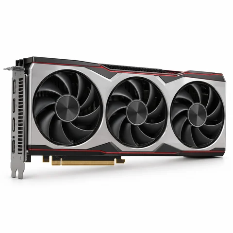 Иллюстрация модели AMD Radeon RX 6800 XT