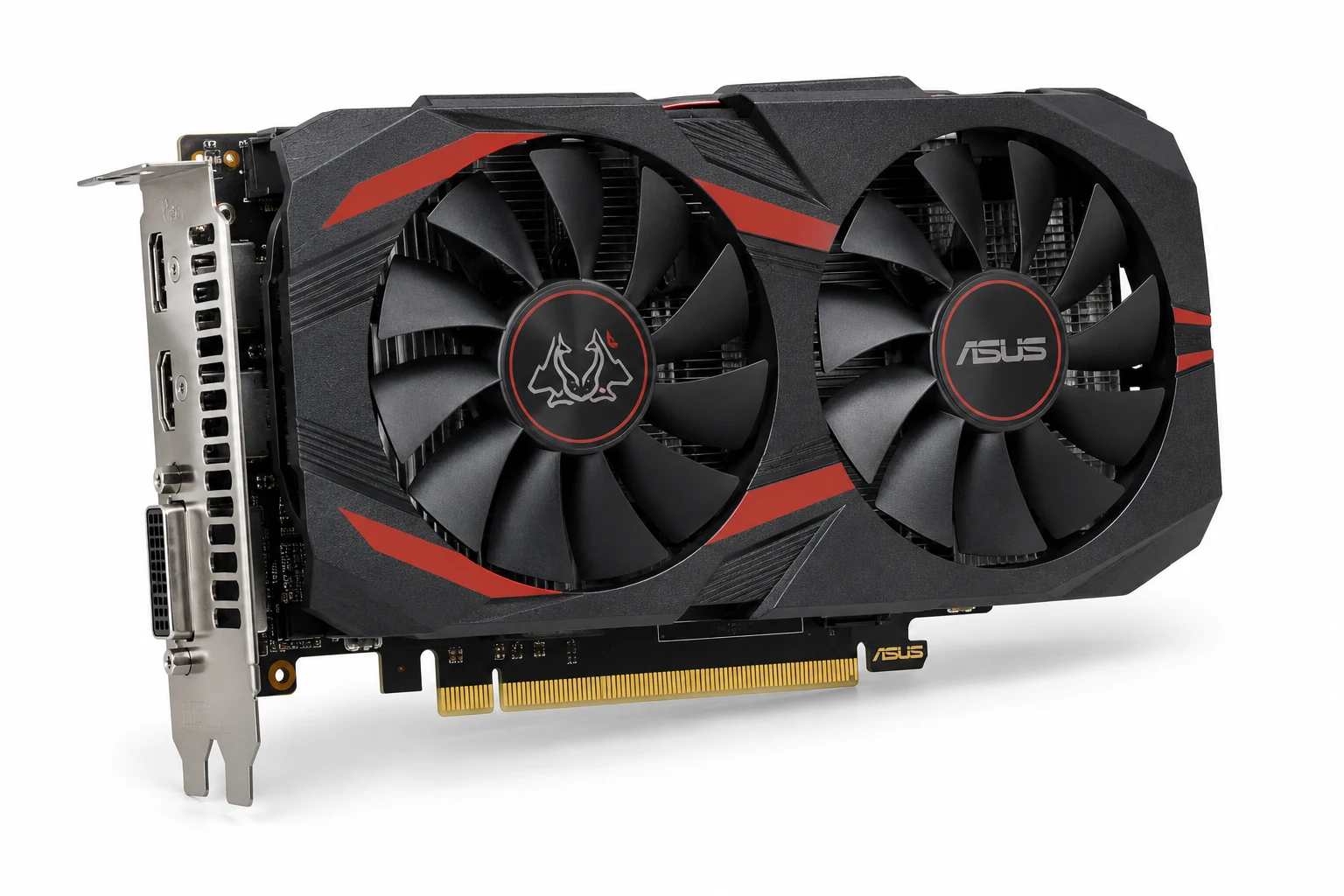 Иллюстрация модели ASUS CERBERUS-GTX1050TI-O4G