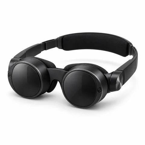 Иллюстрация модели Panasonic VR-очки · прототип CES 2020